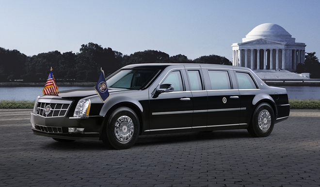 Cadillac Presidential Limousine ma silnik o mocy 300 KM i pojemności 6,5 litra fot. mototarget