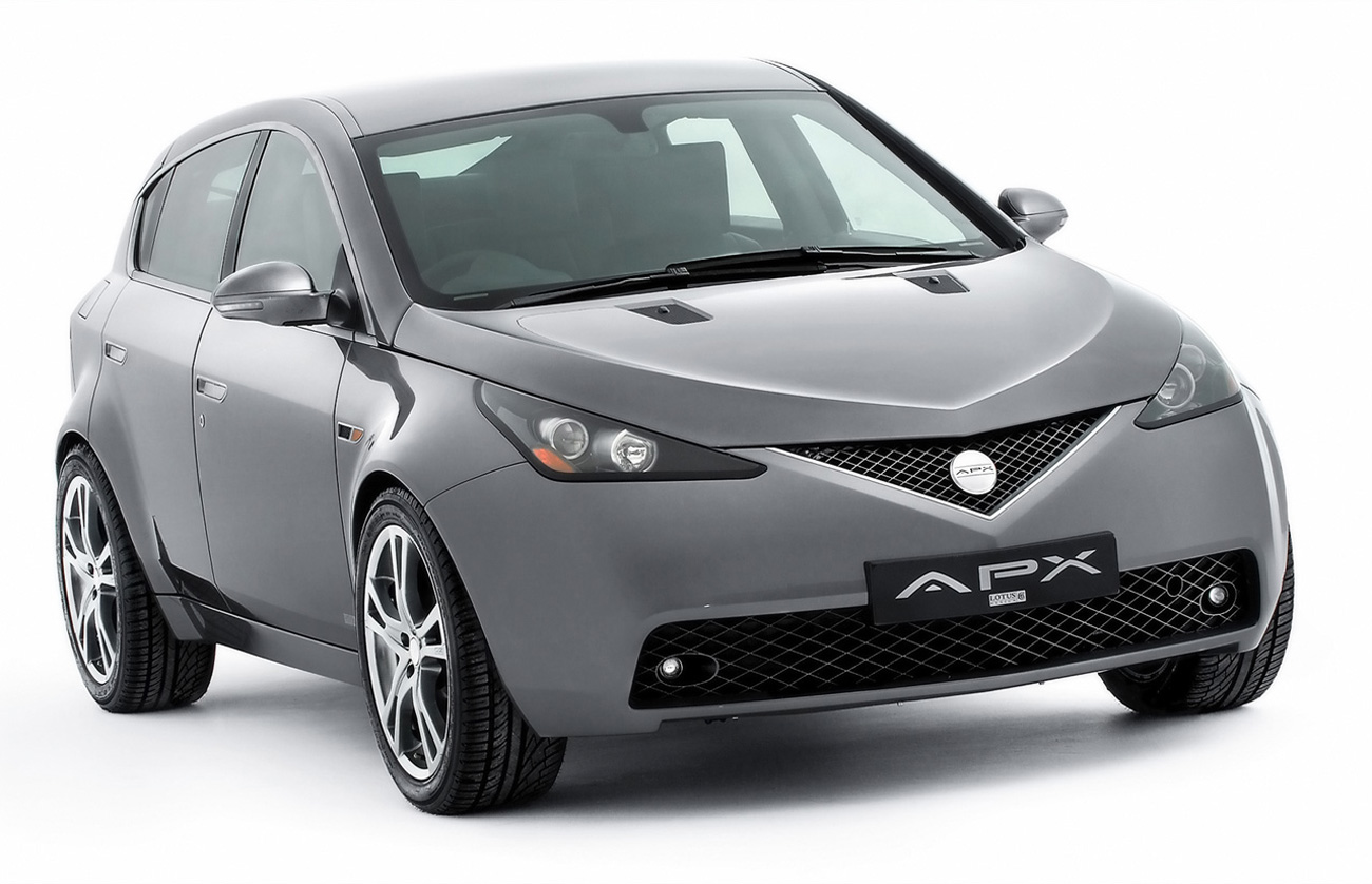 Lotus APX (Aluminium Performance Crossover) Concept zaprezentowano w Genewie w 2006 roku fot. Lotus