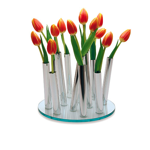 Oryginalny wazon z tulipanami.