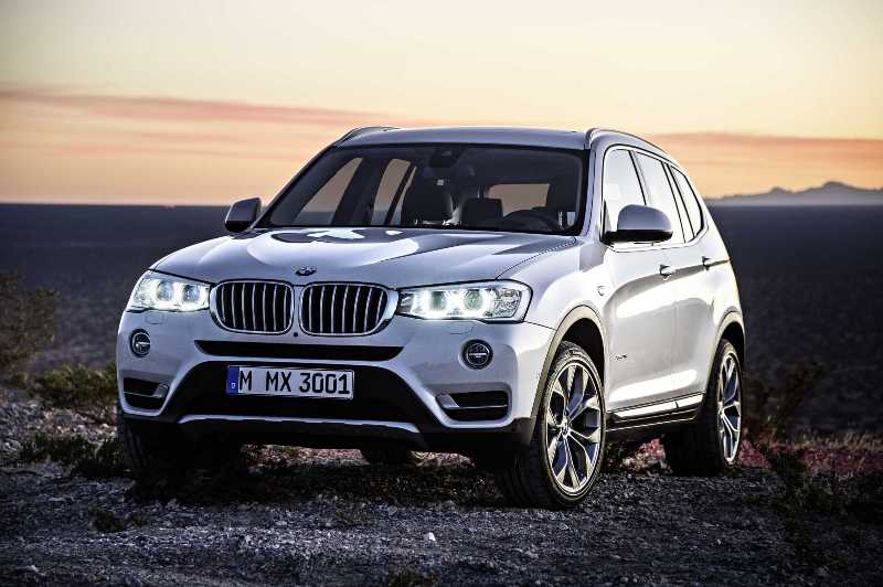 BMW X3 2014 lifting